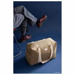 Sac de maternité imperméable en coton bio Opéra | Olive