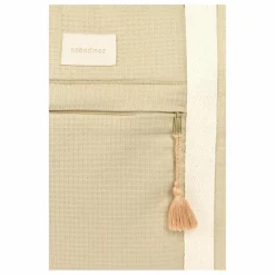Sac de maternité imperméable en coton bio Opéra | Sauge