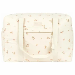 Sac de maternité imperméable en coton bio Opéra Lily | Ecru