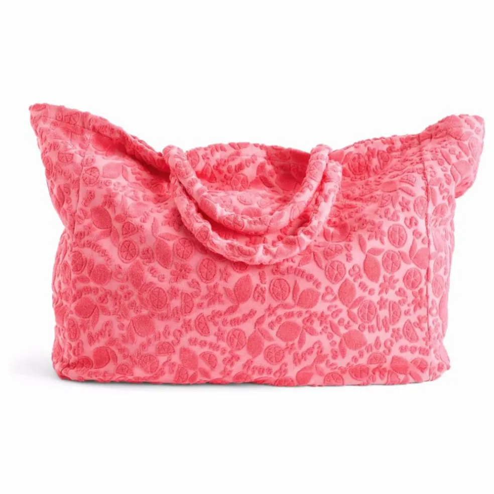 Sac de Plage Eponge Fruits | Corail