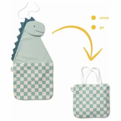 Sac de rangement Toto - Dino | Bleu