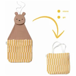 Sac de rangement Toto - Ours | Marron