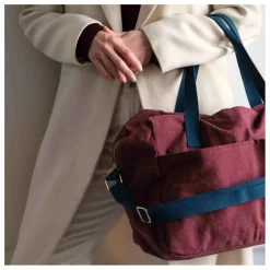 Sac de voyage en coton bio Iona | Bordeaux