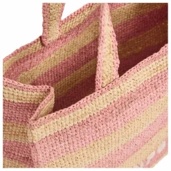 Sac Esma Rayé Raphia | Naturel