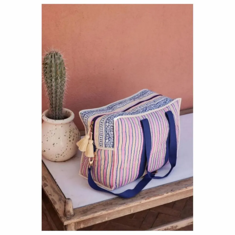 Sac 36h Lilio en coton bio | Rose
