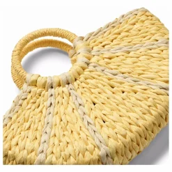 Sac Lemon Paille de Papier | Jaune