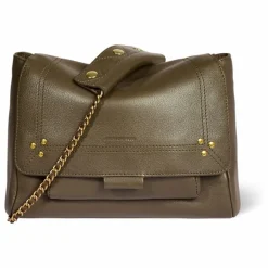 Sac Lulu M Chèvre | Vert kaki