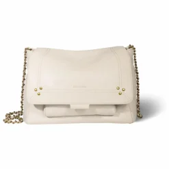Sac Lulu M Chèvre Grainé | Ecru