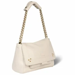 Sac Lulu M Chèvre Grainé | Ecru