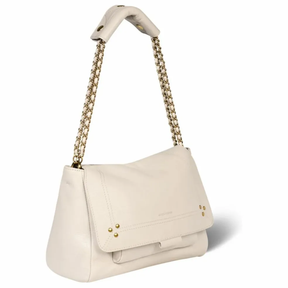 Sac Lulu M Chèvre Grainé | Ecru