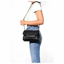Sac Lulu M Cuir de Veau | Noir
