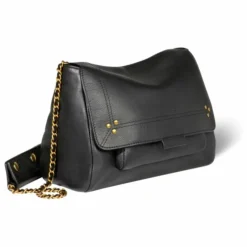 Sac Lulu M Cuir de Veau | Noir
