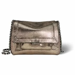 Sac Lulu M Lamé | Champagne
