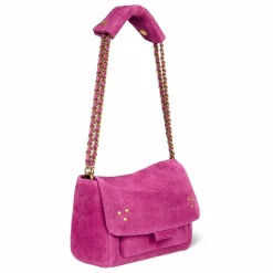 Sac Lulu S Croûte Velours | Rose fuschia