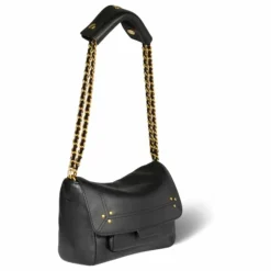 Sac Lulu S Cuir de Veau | Noir