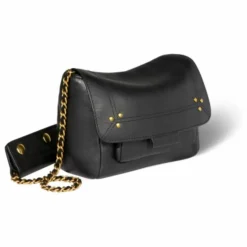 Sac Lulu S Cuir de Veau | Noir