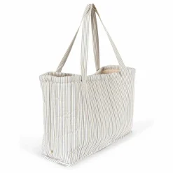 Sac matelassé Molly Stripes | Bleu