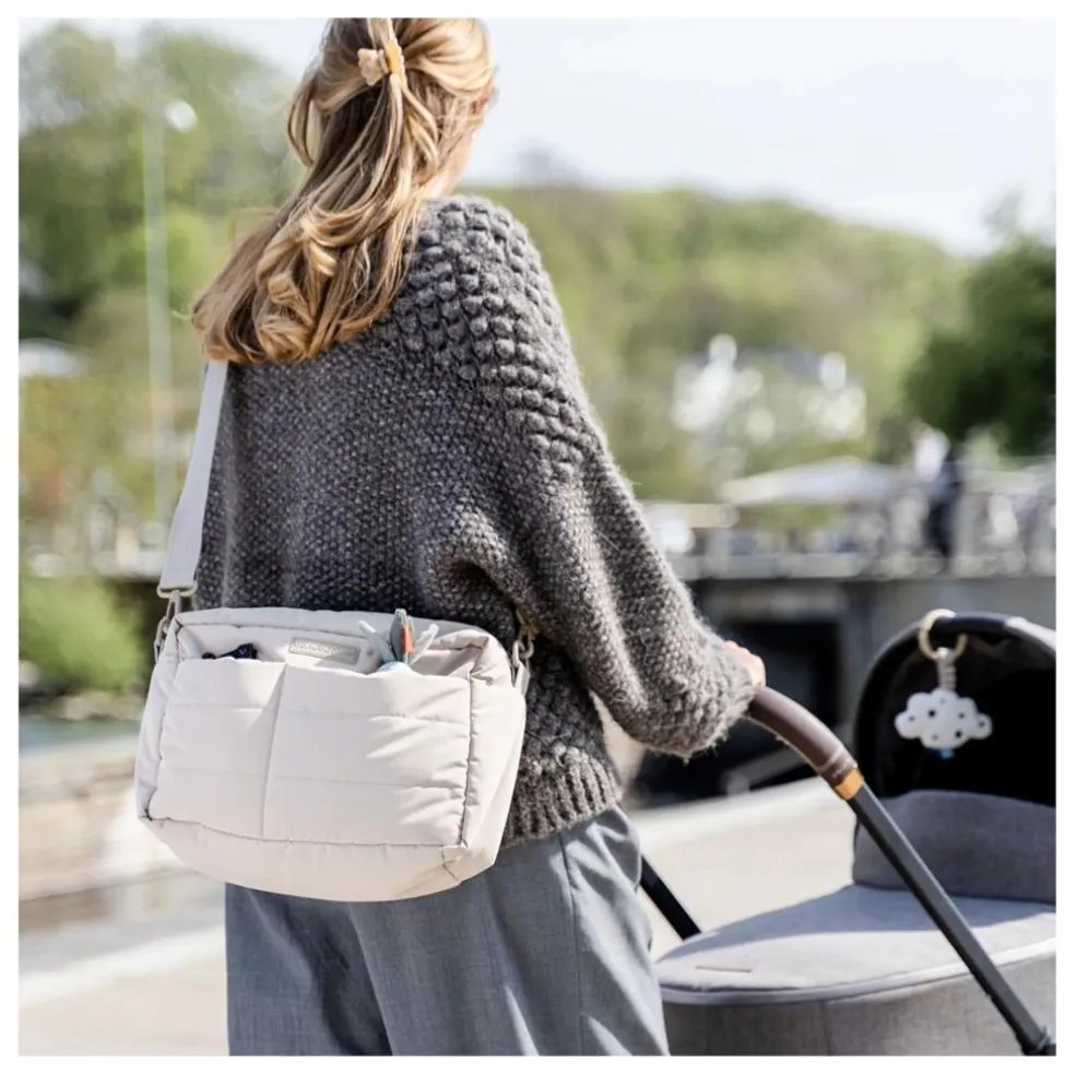Sac matelassé pour poussette | Sable