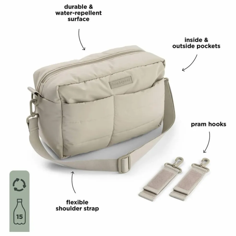 Sac matelassé pour poussette | Sable