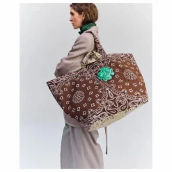 Sac Maxi Basket | Marron