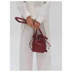 Sac Micro Ona Cuir Vegan | Rouge cerise