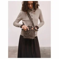 Sac Micro Ona Soft Léopard | Brun