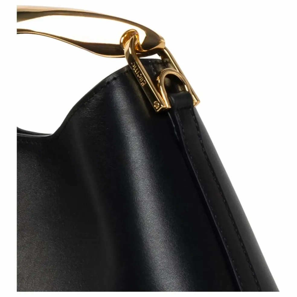 Sac Mini Boomerang Cuir | Noir