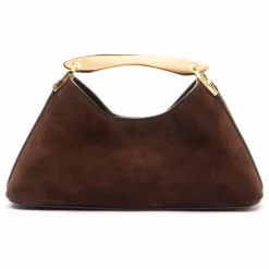Sac Mini Boomerang Suède | Marron