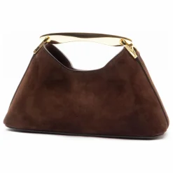 Sac Mini Boomerang Suède | Marron
