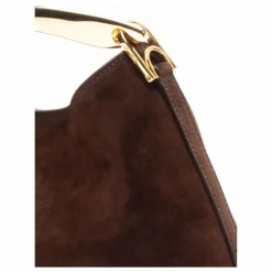 Sac Mini Boomerang Suède | Marron