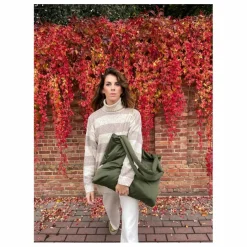 Sac mom-bag | Vert foncé