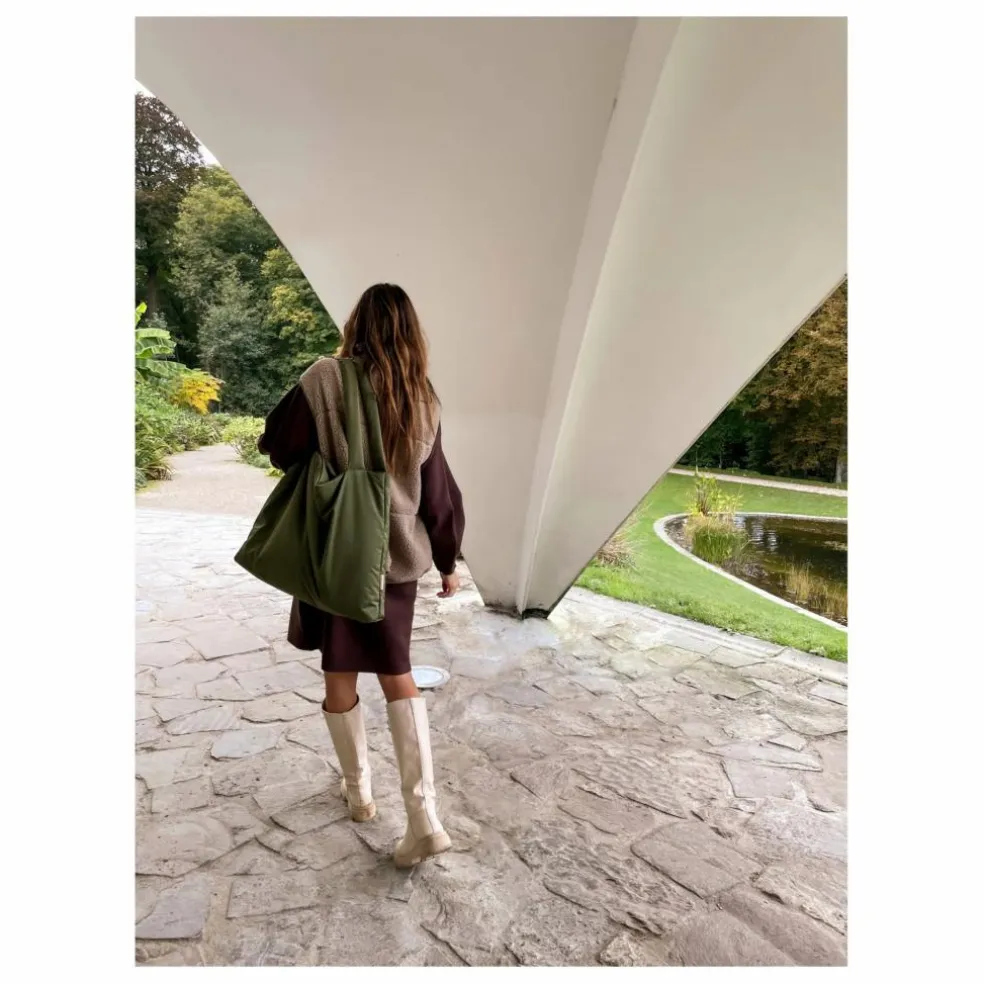 Sac mom-bag | Vert foncé