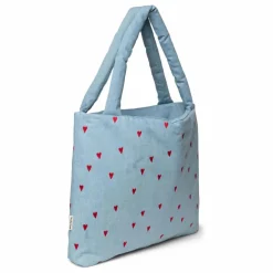 Sac mom-bag Hearts | Denim