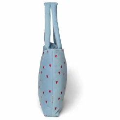 Sac mom-bag Hearts | Denim