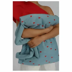 Sac mom-bag Hearts | Denim