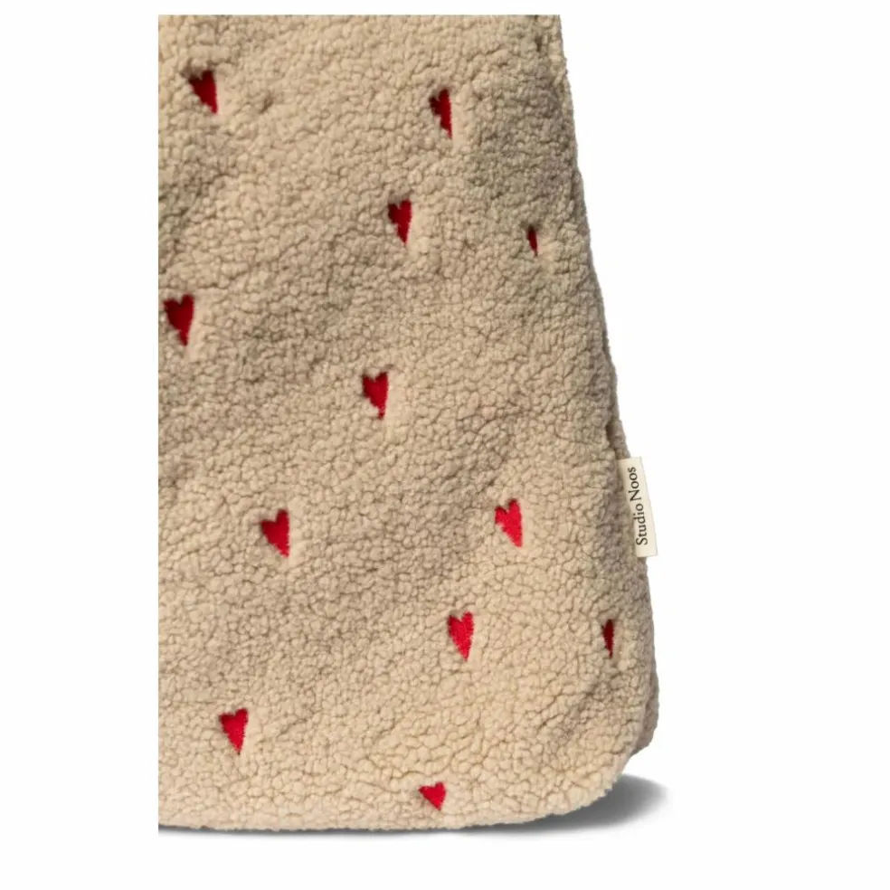 Sac mom-bag Hearts | Ecru