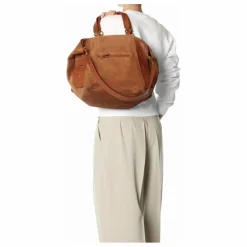 Sac Roger Croûte Velours | Caramel