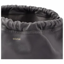 Sac Suzette Cuir | Gris anthracite