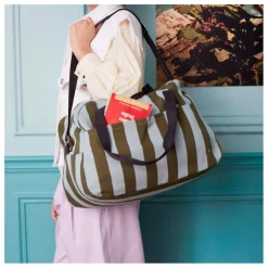 Sac voyage Rita | Bleu Turquoise - Vert Foncé