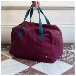Sac week-end en coton bio Iona | Bordeaux