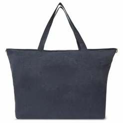 Sac week-end en lin | Bleu marine