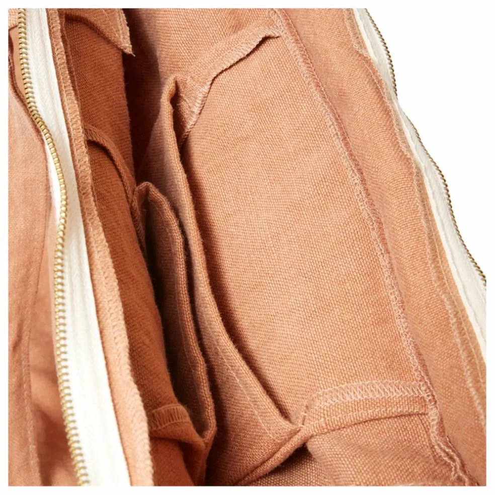 Sac week-end en lin | Terracotta