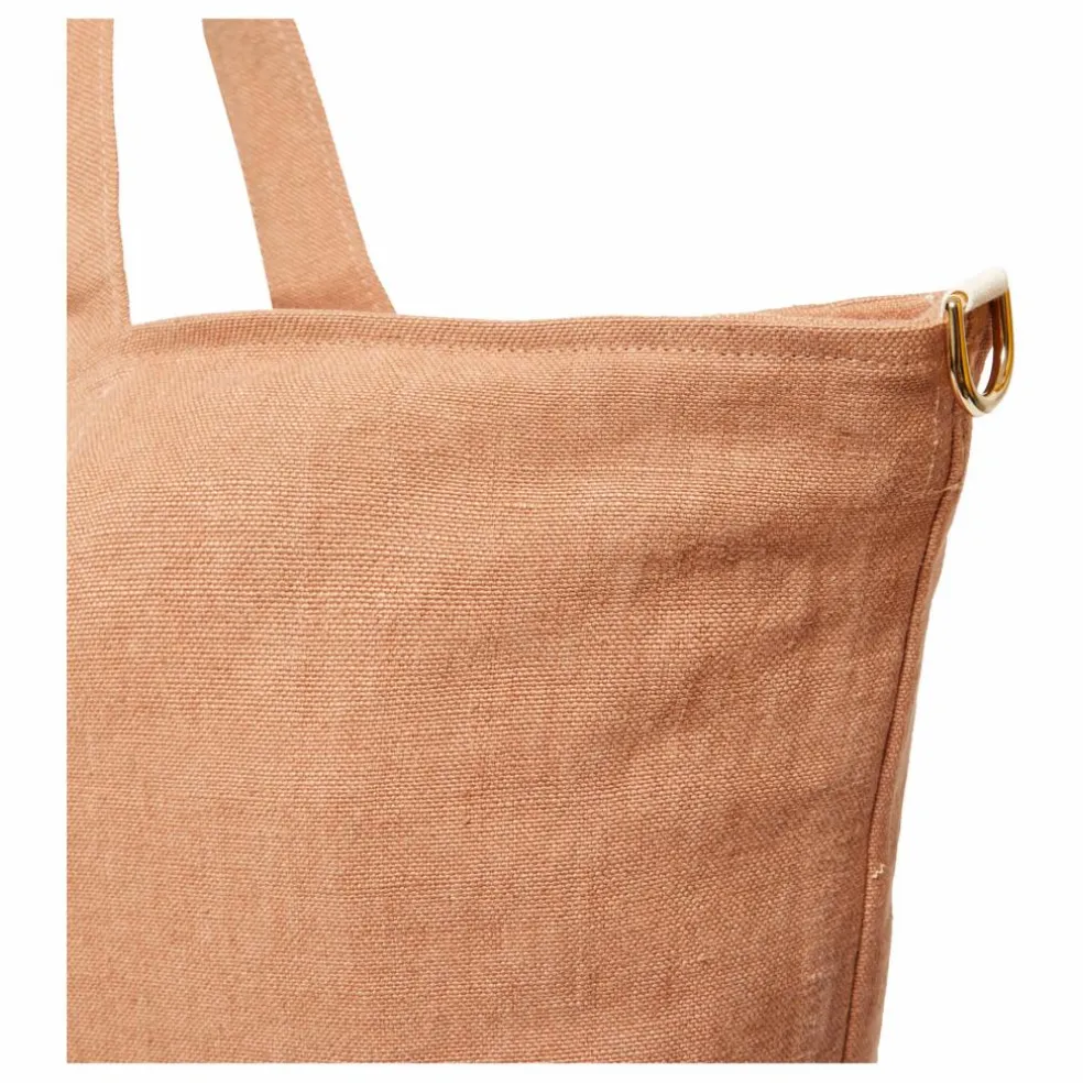 Sac week-end en lin | Terracotta