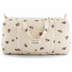 Sac Week-End Polochon Mûres | Ecru