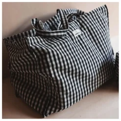 Sac week-end Vichy | Noir