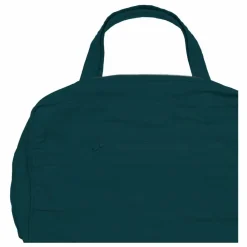 Sac weekender en coton bio | Teal Blue S022