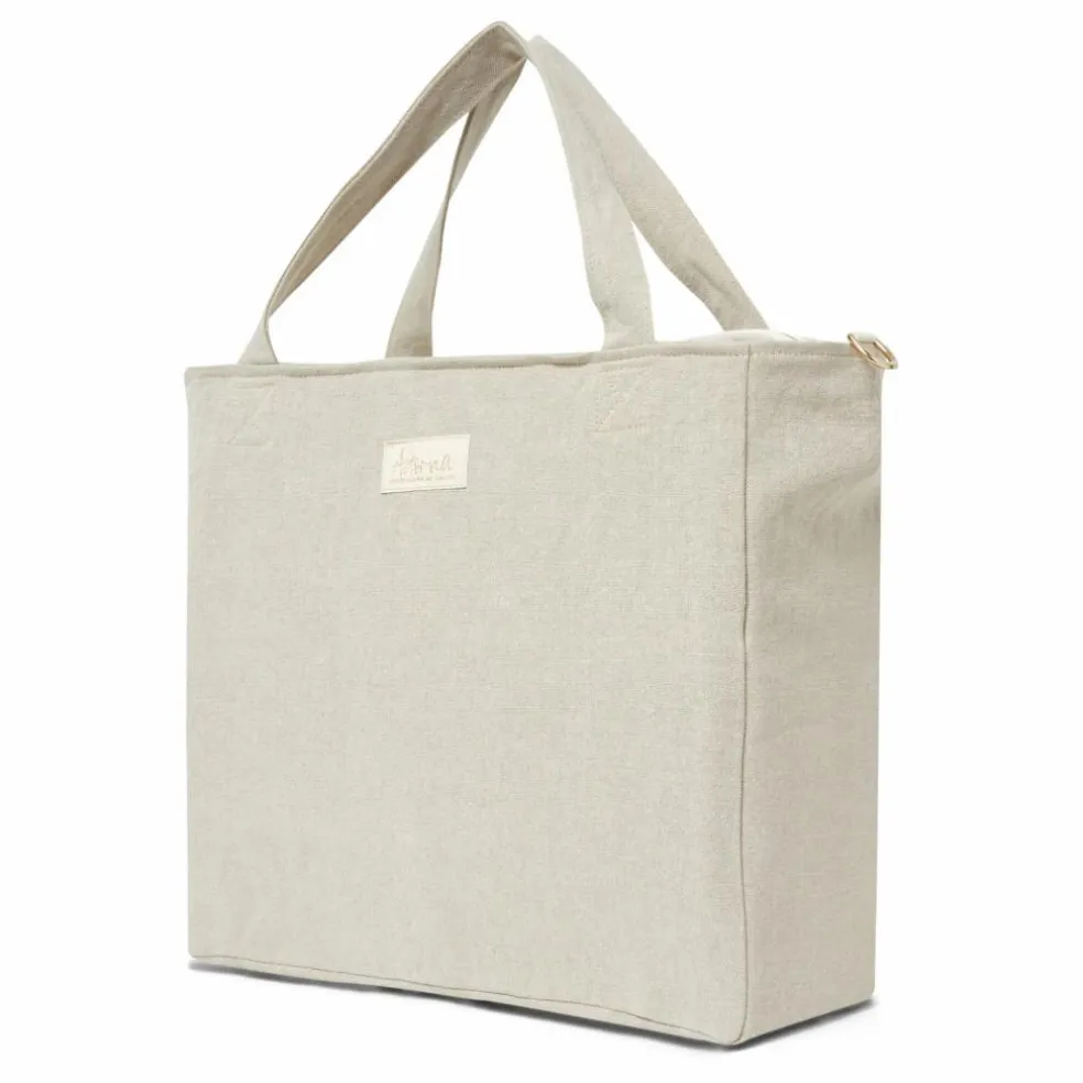 Sac zippé en lin