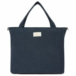 Sac zippé en lin | Bleu marine