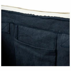Sac zippé en lin | Bleu marine