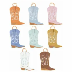 Sacs cadeaux Western - Set de 8
